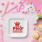 フーキングおいしい ペーパープレート (パーティー)