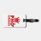 フーキングおいしい ラゲッジタグ (裏面横)