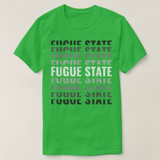 フーグおもしろい州 Tシャツ (デザイン正面)