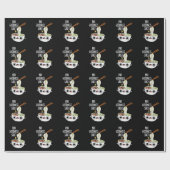 フーグッドサケヌードルおもしろいプンダークBG ラッピングペーパー (フラット)