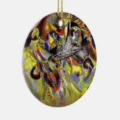 フーグ抽象芸術絵画ズバイカンディンスキー セラミックオーナメント (右)