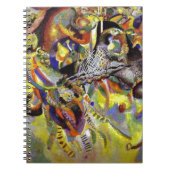 フーグ抽象芸術絵画ズバイカンディンスキー ノートブック (正面)