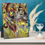 フーグ抽象芸術絵画ズバイカンディンスキー フォトプラーク (側面)