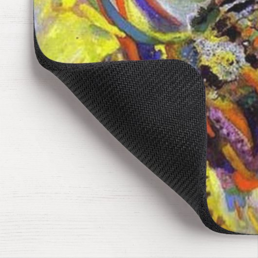 フーグ抽象芸術絵画ズバイカンディンスキー マウスパッド (コーナー)