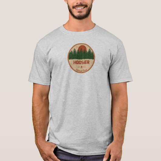 フージャー・ナショナル・フォレスト Tシャツ (正面)
