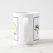 フーズお気に入りのヴィンテージアート ジャンボコーヒーマグカップ (裏面)