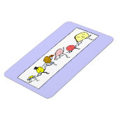 フーズお気に入りのヴィンテージアート マグネット (左側)