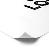 フーズルックインウカッコいいルおもしろいプン ポスター (角)