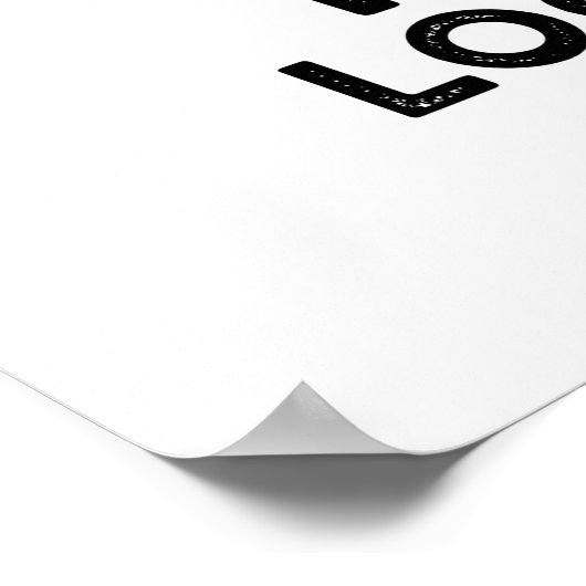 フーズルックインウカッコいいルおもしろいプン ポスター (角)