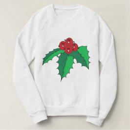 「フーズ顔」、ハッピーホリークリスマス、スウェットシャツ Tシャツ