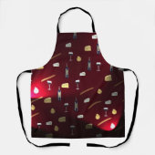 フーズ・ディライトクランベリー・ライト エプロン (正面)