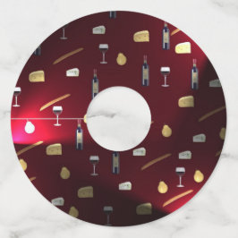 フーズ・ディライトクランベリー・ライト ワイングラスタグ