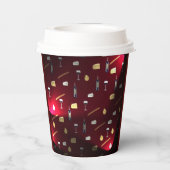 フーズ・ディライトクランベリー・ライト 紙コップ (裏面)