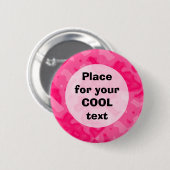 フーセンガムの工場事故のテンプレート(円形) 缶バッジ (正面&裏面)