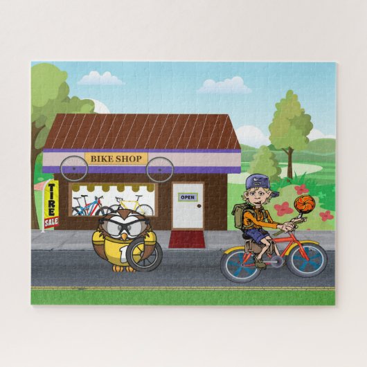 フートインサイクルズ ジグソーパズル (横)