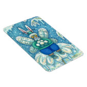 フートターブンウィンターワンダーランドおもしろい、バニーラビット マグネット (右側)