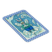 フートターブンウィンターワンダーランドおもしろい、バニーラビット マグネット (右側)