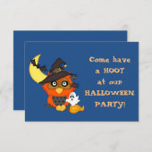 フートハローウィンパーティ招待状 招待状 (正面/裏面)