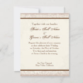 フートルビーズンチューリップエレガントウェディング招待状 招待状 (裏面)