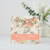 フートルビーnバラエレガントな結婚式 招待状 (スタンド正面)