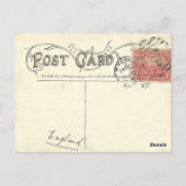 フートンの愚行?クレアモント。 ポストカード (裏面)