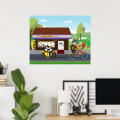 フートンサイクル ポスター (ホームオフィス)