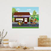 フートンサイクル ポスター (キッチン)