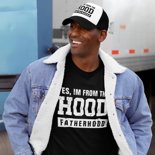 フードおもしろい父親の日 キャップ