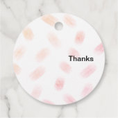 フードお洒落ケータリングレディ フェイバータグ (裏面)