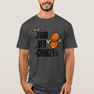 フードとベッドフレンド Tシャツ