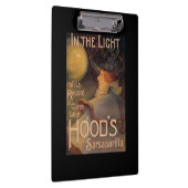 フードのSarsaparillaの昇進ポスター クリップボード (右)