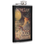 フードのSarsaparillaの昇進ポスター フラスク (右)