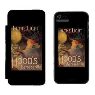 フードのSarsaparillaの昇進ポスター iPhone SE/5/5sウォレットケース