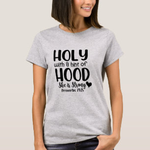 フードをほのめかした聖者 Tシャツ