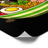 フードを食べるラクーンとオッサム ポスター (角)