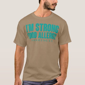 フードアレルギーへの理解を深める仲間です Tシャツ