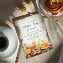 フードアンドフルーツマザーズデイブランチ招待状