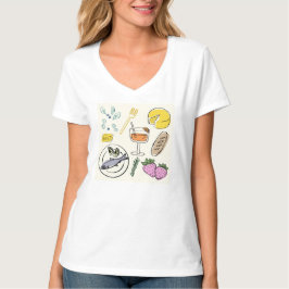 フードィーミニマリスト Tシャツ