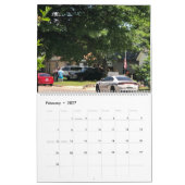 フードカレンダーの警官 カレンダー (2月 2027)
