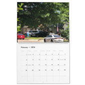 フードカレンダーの警官 カレンダー (2月 2026)