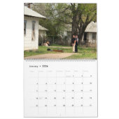 フードカレンダーの警官 カレンダー (1月 2026)