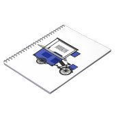 フードカート漫画イラストレーション ノートブック (左側)