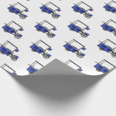 フードカート漫画イラストレーション ラッピングペーパー (角)