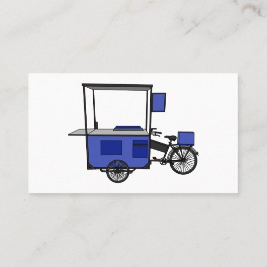 フードカート漫画イラストレーション 名刺 (裏面)