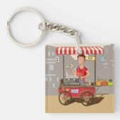 フードカート キーホルダー (正面)