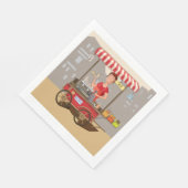 フードカート スタンダードランチョンナプキン (角)