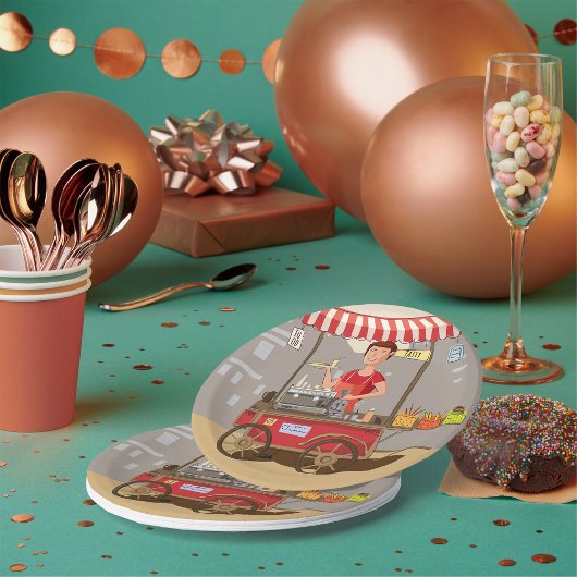 フードカート ペーパープレート