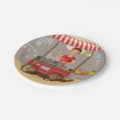 フードカート ペーパープレート (アングル)