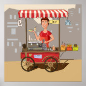 フードカート ポスター (正面)