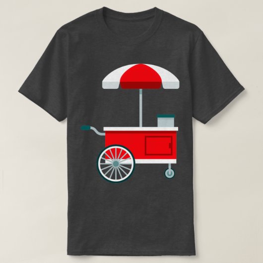 フードカート Tシャツ (デザイン正面)